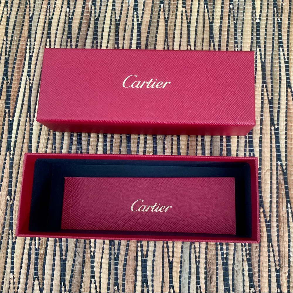 Cartier Red Eye-wear Box